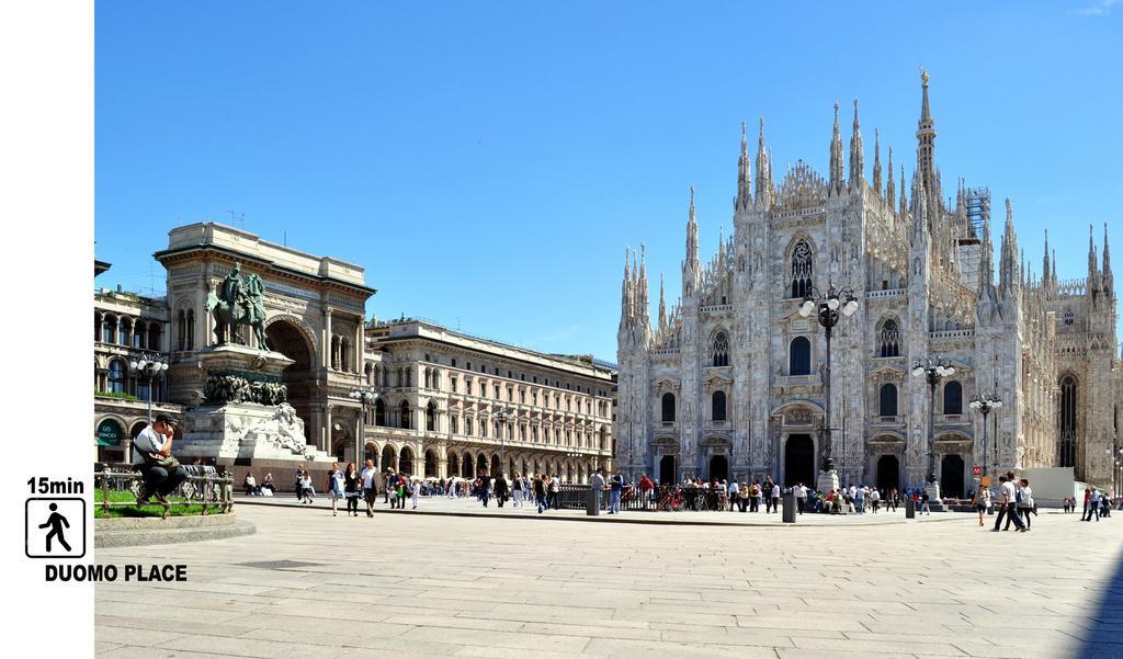 Duomo Luxury House 9 Pax Milão Quarto foto